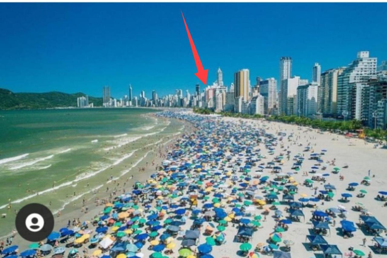 Apartamento Vista Mar - Pe Na Areia Balneário Camboriú Εξωτερικό φωτογραφία